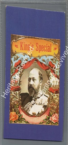 Vintage king edward vii - king, cigar
