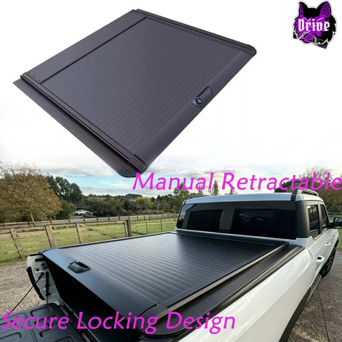 Manual retractable tonneau - retractable,