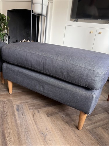 Karlstad footstool cover grey - karlstad,