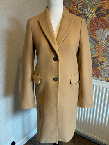 Zara manteco beige wool - wool, blend