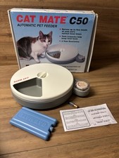 Cat Mate C50 Automatic Pet Feeder - Serves 5 Meal - With Ice Pack - Boxed