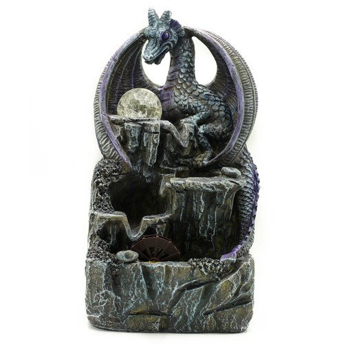 Dragon water feature - water,