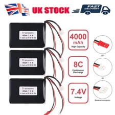 3X Crazepony 4000mAh 7.4V TX