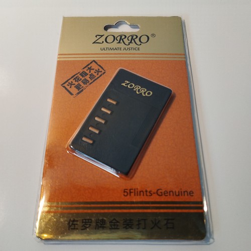 Zorro gold flints - zorro,