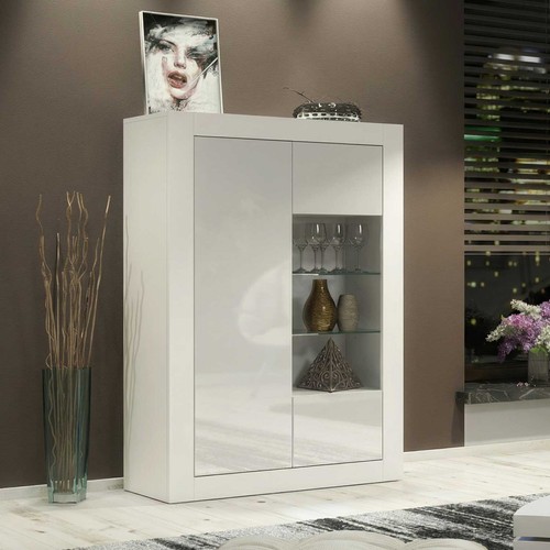 140cm modern matt body white - modern,
