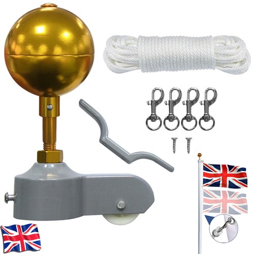 Flag pole parts set - flag, nylon