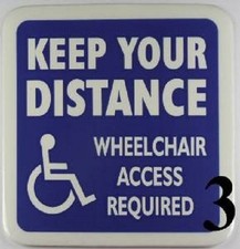 Keep Your Distance Wheelchair