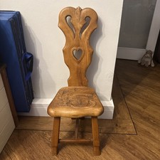 Welsh Hand Carved Wooden