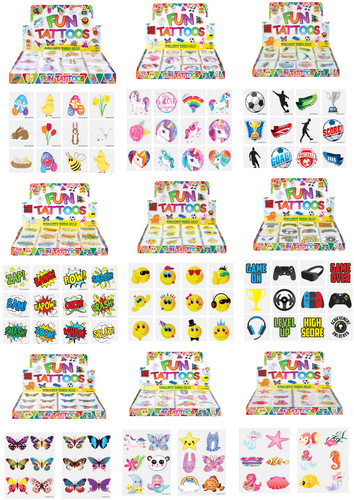Kids temporary tattoos - kids, party