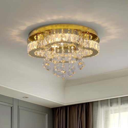 Crystal led ceiling light - led,