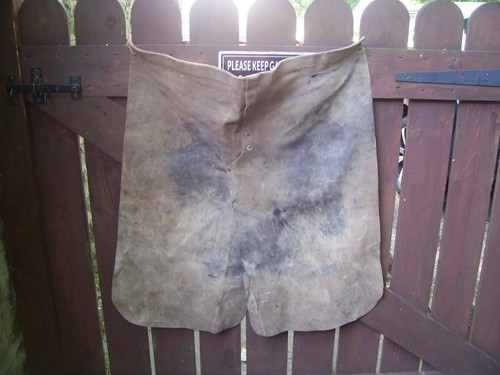 Vintage blacksmiths leather - vintage,