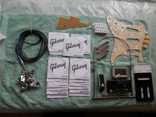 Electric guitar parts spares - guitar, parts,