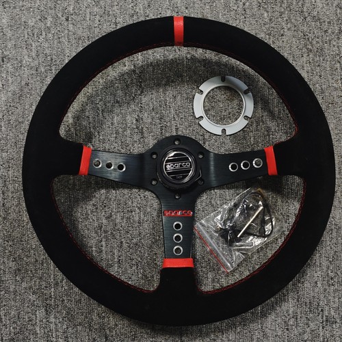 Jdm 14inch sparco steering - sparco,