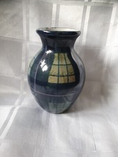 The Tain Pottery Tartan Vase