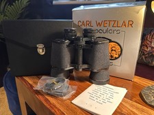 Vintage c.1980 Carl Wetzlar Adventurer 2135 20x50 ZCF Binoculars Boxed Unused