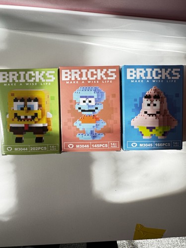 Spongebob building blocks - spongebob,