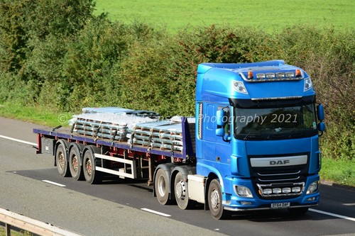Truck photo 12x8 - daf,