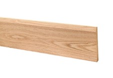 Solid Oak Skirting Chamfer