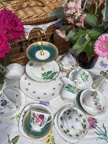 Vintage mismatched green - vintage, &