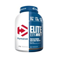 (27,14 EUR/kg) Dymatize 100% Elite Whey 2170 g Can Protein Powder Muscle Building