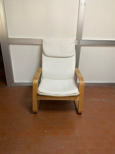 Ikea leather white ivory birch - leather,