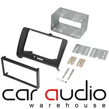 Audi TT 2006-2014 MK2 8J Car Stereo Double DIN Facia Fascia Plate & Cage Kit