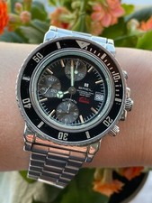 BREIL MANTA PROFESSIONAL DIVING T2005B CHRONOGRAPH AUTOMATIC MENS 40.5mm SWISS