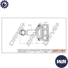 JOINT KIT DRIVE SHAFT DP2110.10.1501 FOR VW CALIFORNIA/T5/Camper TRANSPORTER