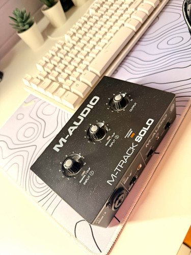 Audio track solo usb - m-audio, m-track