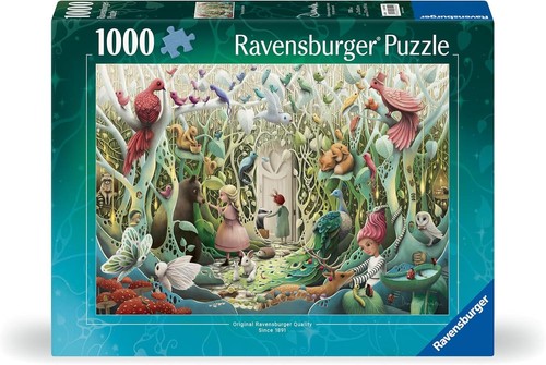Secret garden puzzle 1000 - garden,