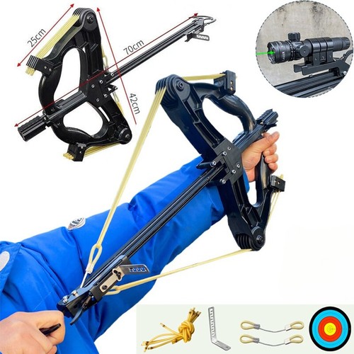 Mini compound bow - with, laser