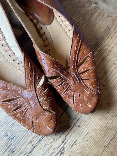 Pikolinos brown leather shoes - pikolinos,