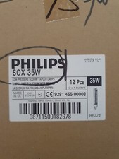PHILIPS  35W SOX 35w LAMP PSG GETTER  RED CAP  sox35  STREET LIGHT SODIUM by22d
