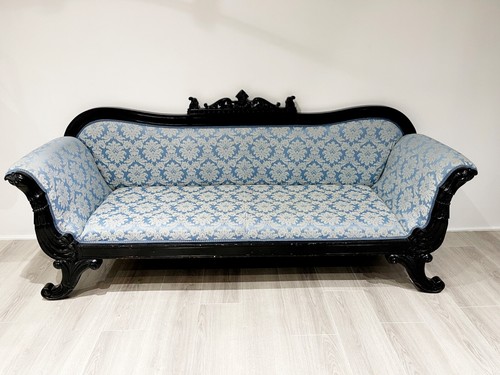 Large antique chaise - large, longue