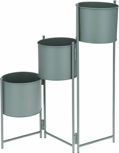 Green metal plant - green,