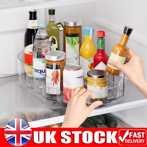 Clear lazy susan - susan, condiments