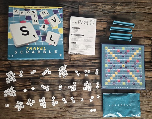 Mattel travel scrabble game - mattel,