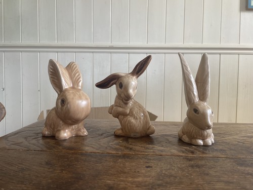 Vintage sylvac rabbits - sylvac, hare