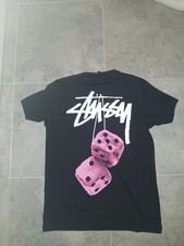 Stussy pink dice t shirt xl