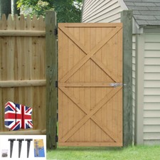 6FT Wooden Garden Gate Flat