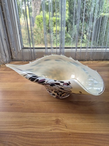 Vintage murano violet cream - murano, &