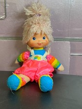 Rainbow Brite Baby Doll pink shorts Light pink Hair Star 1983 Vintage EX 16"