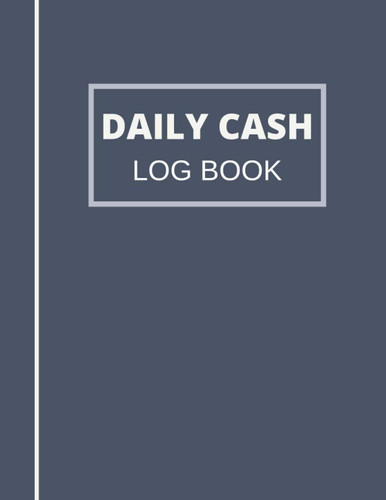 Daily cash log book - cash,