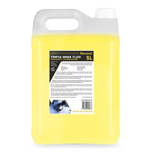 Beamz smoke machine fluid - beamz, 5l