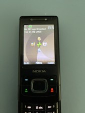 Nokia 6500s - Black (Vodafone