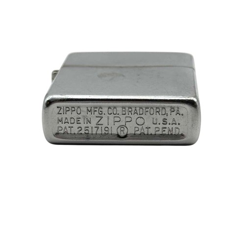 1953 1954 zippo - zippo, chrome