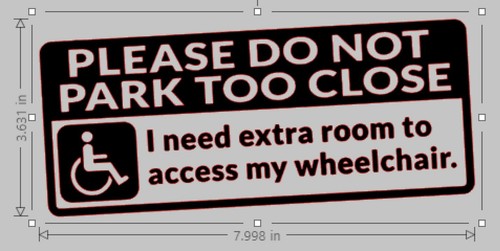 Wheelchair access required car - wheelchair,