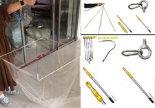 30" Mono Bait Drop Net w/