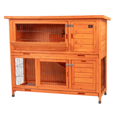 4ft large rabbit hutch and - 4ft,