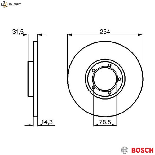 Brake disc 986 - 2x,